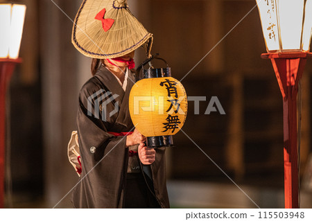 [新潟縣_佐渡_與野舞]初夏六月空氣中瀰漫著神秘世界的“夜之舞” 115503948