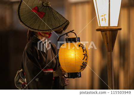 [Niigata Prefecture_Sado_Yoi no Mai] A mysterious world unfolds on an early summer evening at "Yoi no Mai" June 115503949