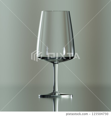 Empty wine glass 115504730