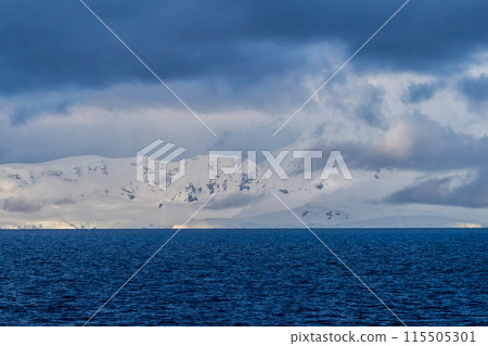 Antarctic landscape in the Gerlache Strait Antarctic landscape in the Gerlache Strait 115505301