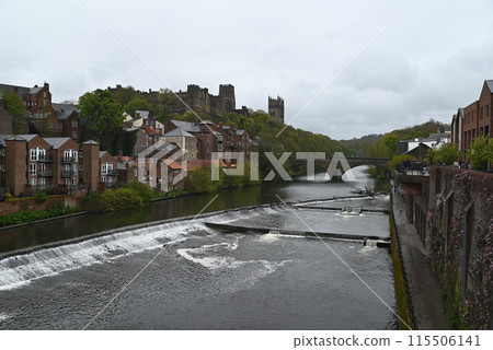 [England] Durham cityscape 115506141