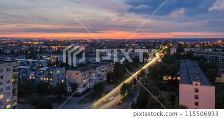 view from the roof of the evening Severodonetsk before the war with Russia 2 view from the roof of the evening Severodonetsk before the war with Russia 2 115506933