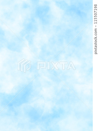Hand-painted uneven watercolor light blue texture 115507198