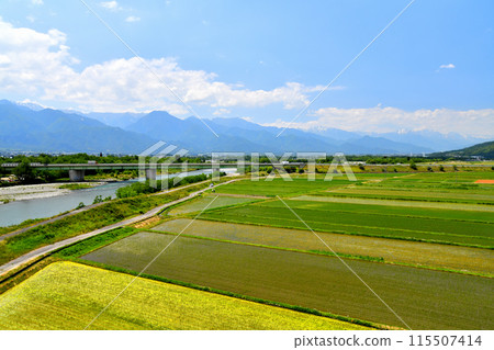 光橋/西川下游（長野縣安曇野市）[2024.6] 115507414