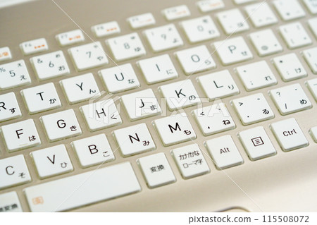 PC鍵盤背景素材 PC鍵盤背景素材 115508072
