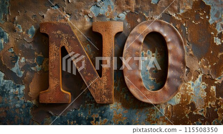 Rustic Leather Refusal and Rejection concept art poster. Rustic Leather Refusal and Rejection concept art poster. 115508350