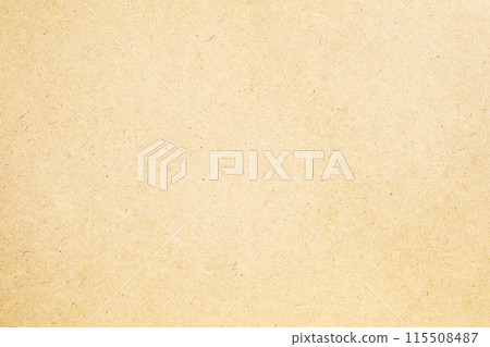 Brown crumpled paper with grains texture closeup 115508487