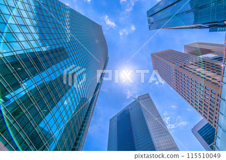 日本東京街景：汐留辦公區等景觀=第30期 115510049