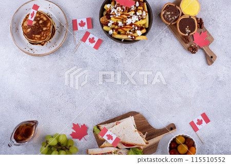 Canada Day traditional food concept. 115510552