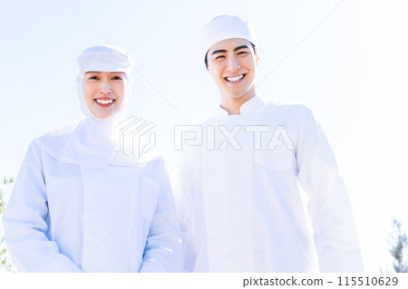 微笑的食品衛生經理 115510629