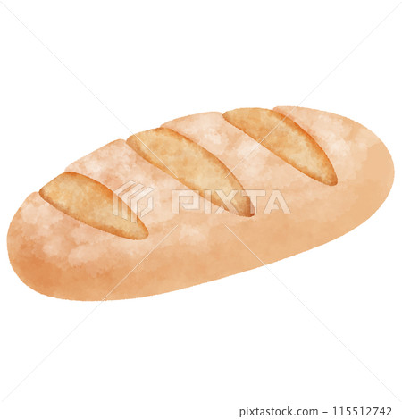 德國麵包插畫Weizenmischbrot 115512742