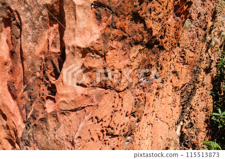 sandstone geological monuments, or Arenitos, in Vila Velha State Park. Ponta Grossa, Parana, Brazil sandstone geological monuments, or Arenitos, in Vila Velha State Park. Ponta Grossa, Parana, Brazil 115513873