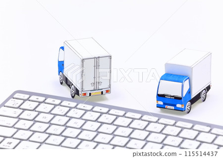 Image of logistics, distribution and online shopping 115514437