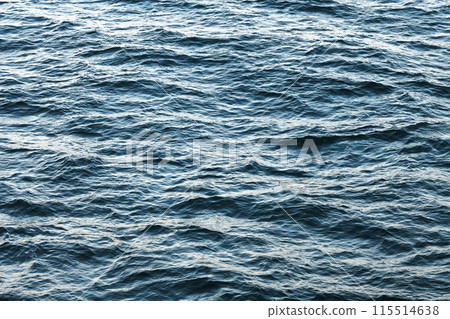 Texture of rippling Atlantic Ocean water 115514638