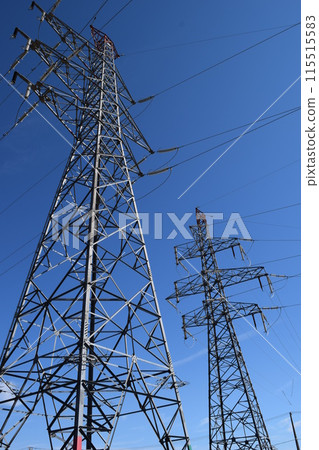 輸電塔高壓交流電 115515583