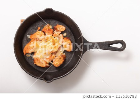 Grilled cod roe and cheese 115516788