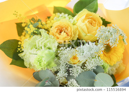 黃玫瑰花束 黃玫瑰花束 115516894