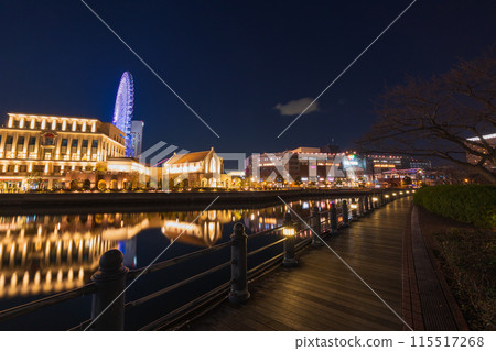 Yokohama night view Yokohama Minatomirai 115517268
