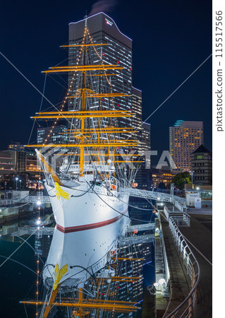 Yokohama night view Yokohama Minatomirai 115517566