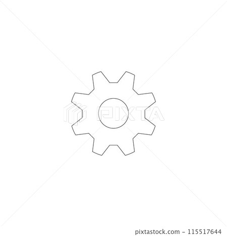 gear icon gear icon 115517644