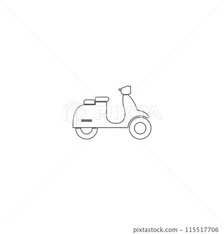 scooter icon scooter icon 115517706