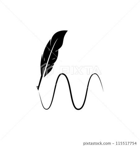 feather pen 115517754