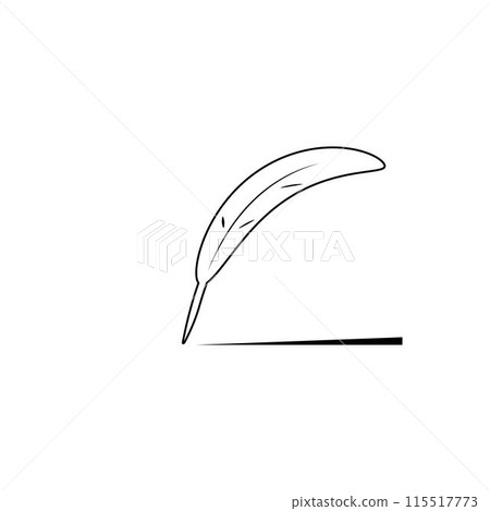feather pen feather pen 115517773