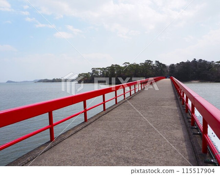 Fukuura Island on Matsushima Coast, one of the Three Most Scenic Spots of Japan Fukuura Island on Matsushima Coast, one of the Three Most Scenic Spots of Japan 115517904