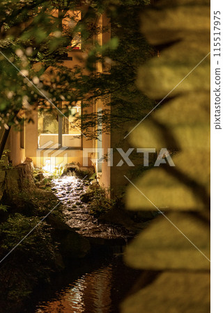 夏夜椿山莊河水的潺潺聲 夏夜椿山莊河水的潺潺聲 115517975