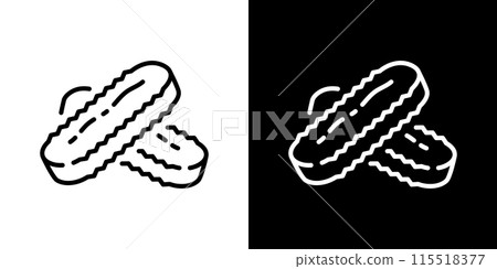 Simple chinsuko line icon 115518377