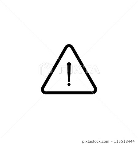 vektor car warning logo illustration design 115518444