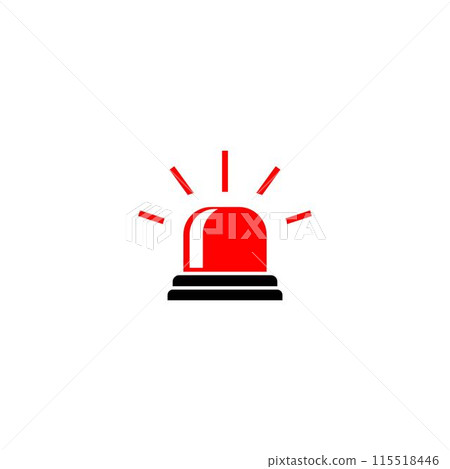 vektor car warning logo illustration design 115518446