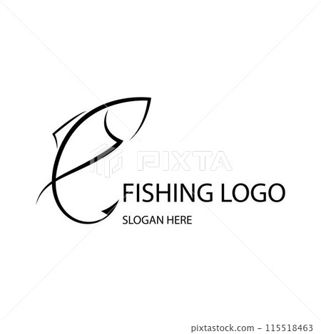 fishing logo 115518463
