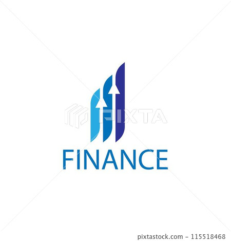 finance logo 115518468