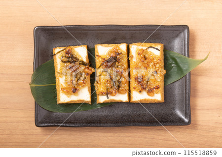 炸豆腐島原納豆味噌烤 115518859