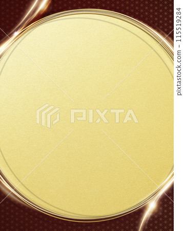 日式背景和金色圓圈 115519284