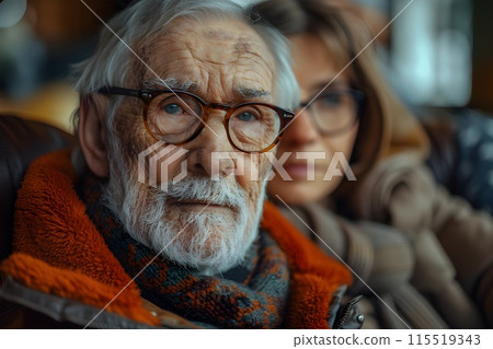 Senior man photo 1 AI-generated image 115519343