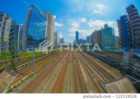 Railways leading to Yokohama Station 115519526