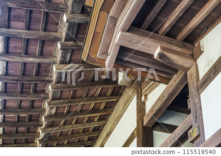 Image of an old folk house in Japanese architecture 115519540