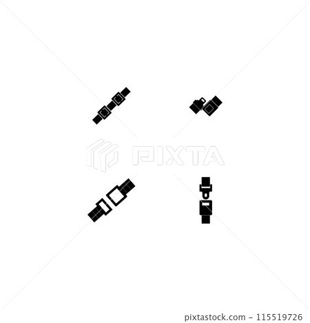 seatbelt icon 115519726
