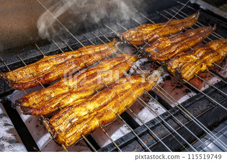 Charbroiled eel 115519749