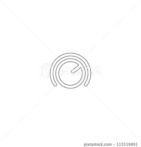 knob icon illustration design knob icon illustration design 115519891