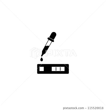rapid test icon 115520018