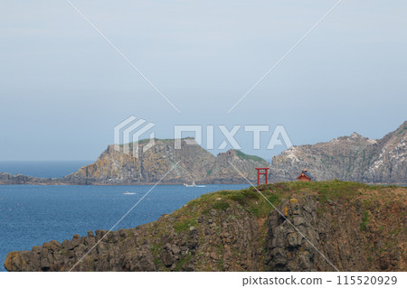 禮文島海岸夏季風景 115520929