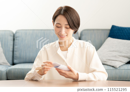 Mail Envelope Woman 115521295