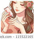 婦女繪畫護手霜 115522165