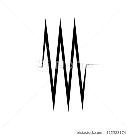 sound wave music logo sound wave music logo 115522174