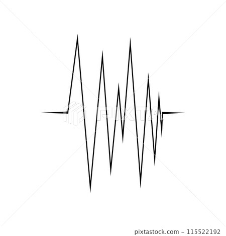 sound wave music logo sound wave music logo 115522192