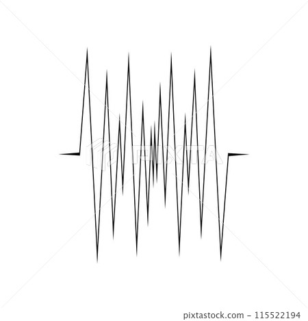 sound wave music logo sound wave music logo 115522194