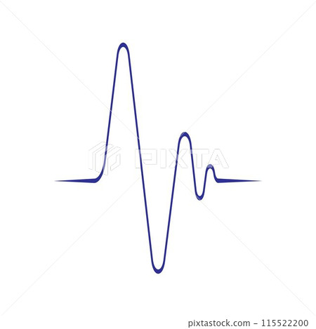 sound wave music logo 115522200